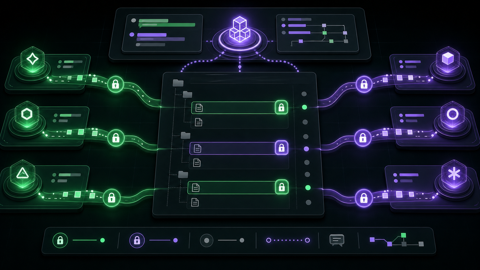 Parallel agent lanes coordinating through locks around a single shared working tree